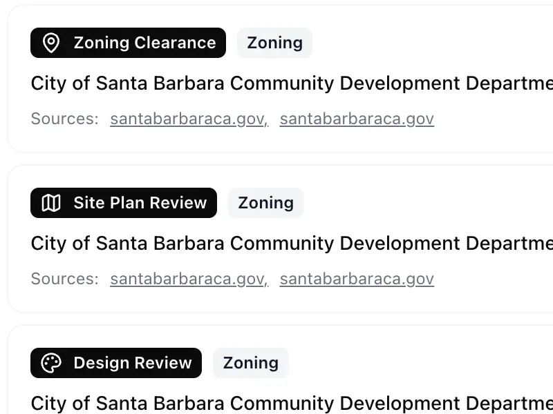 Permit Advisor in Light Mode